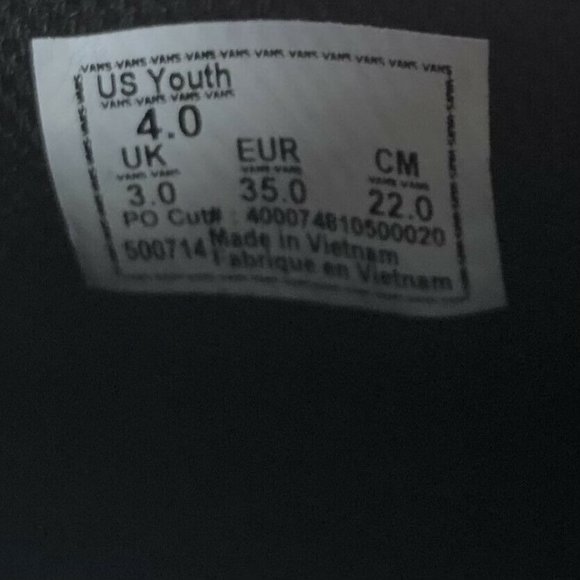 VANS Womens Old Skool 500714 Gray Skate Shoes 5.5 - Picture 6 of 6